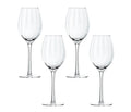 Artisan Street Ripple Set of 4 White Wine Glasses