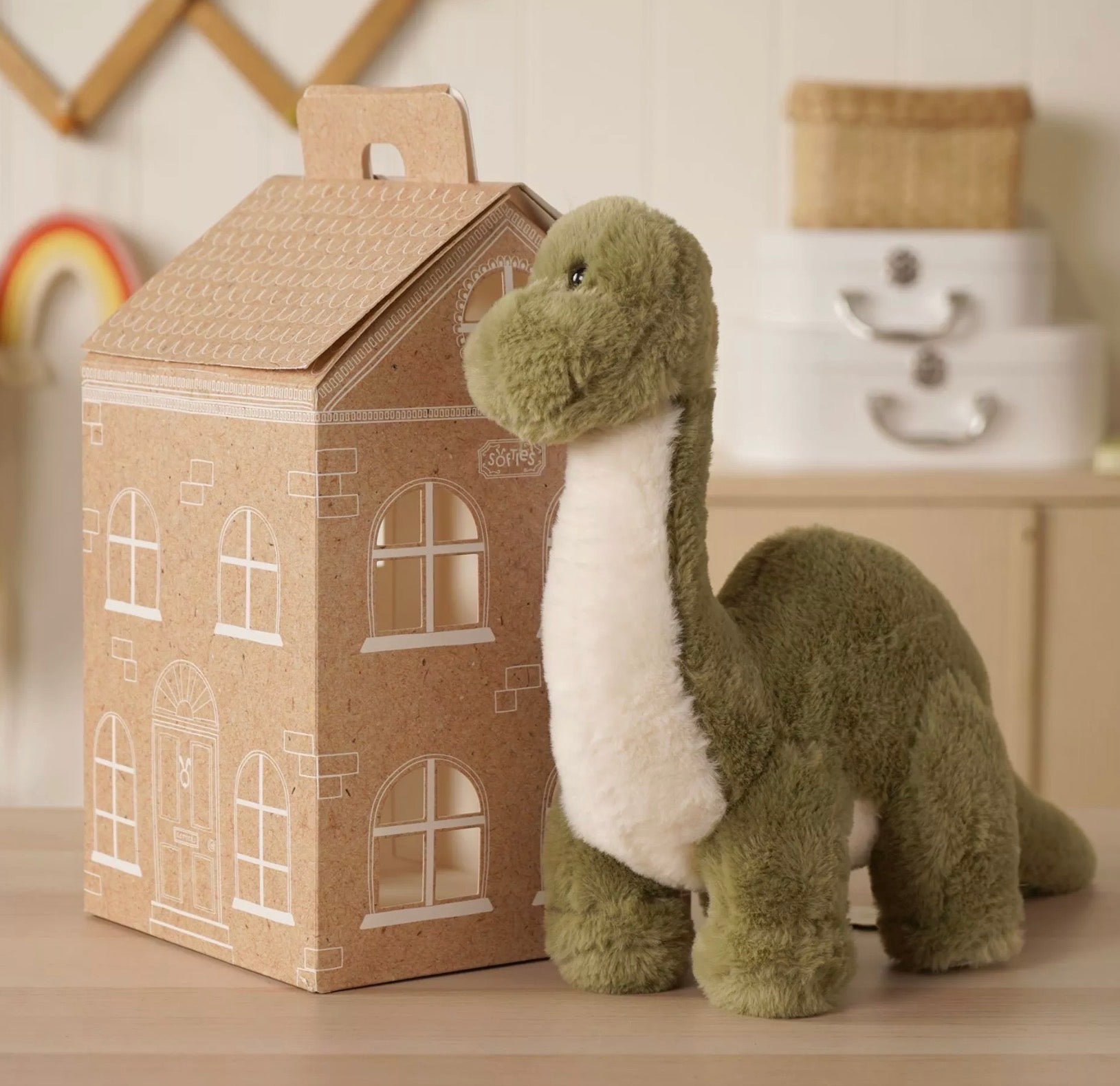 Softies Dan The Plush Diplodocus