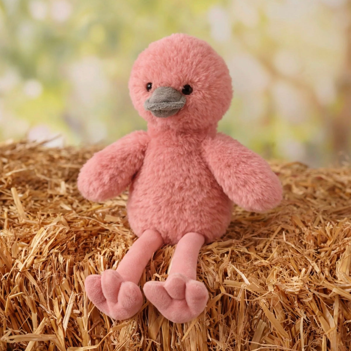 Softies Flo The Plush Long Leg Flamingo Chick