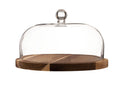 Selected Cheese/Cake Dome Wooden Board 26cm