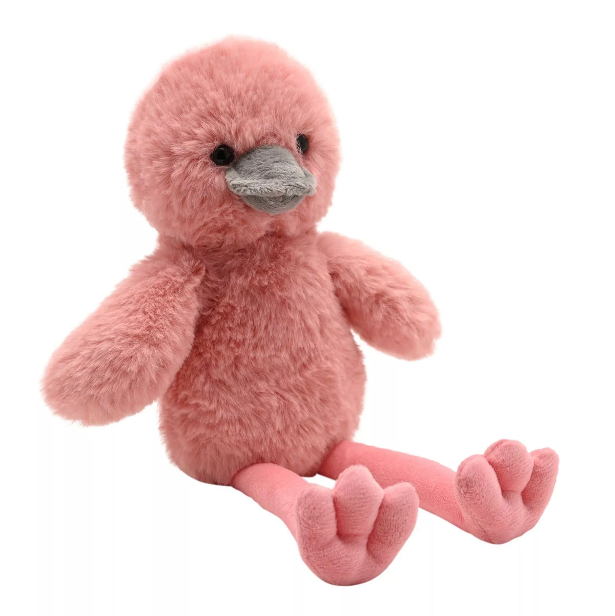 Softies Flo The Plush Long Leg Flamingo Chick