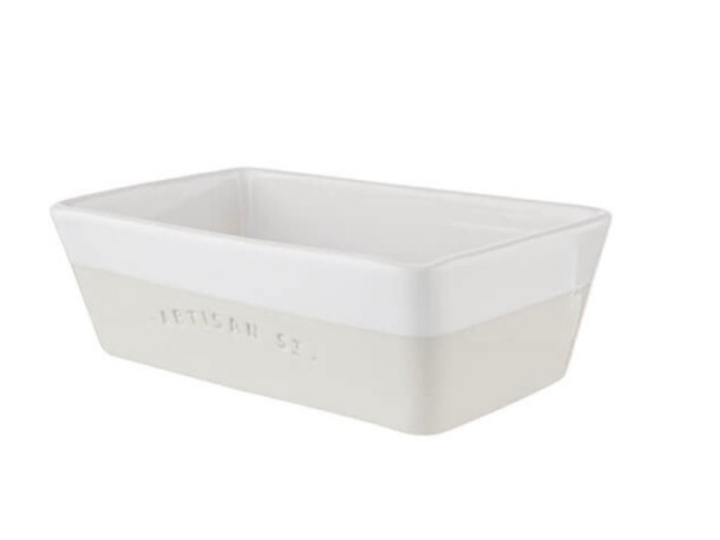 Artisan Street White 18cm Small Rectangular Roaster