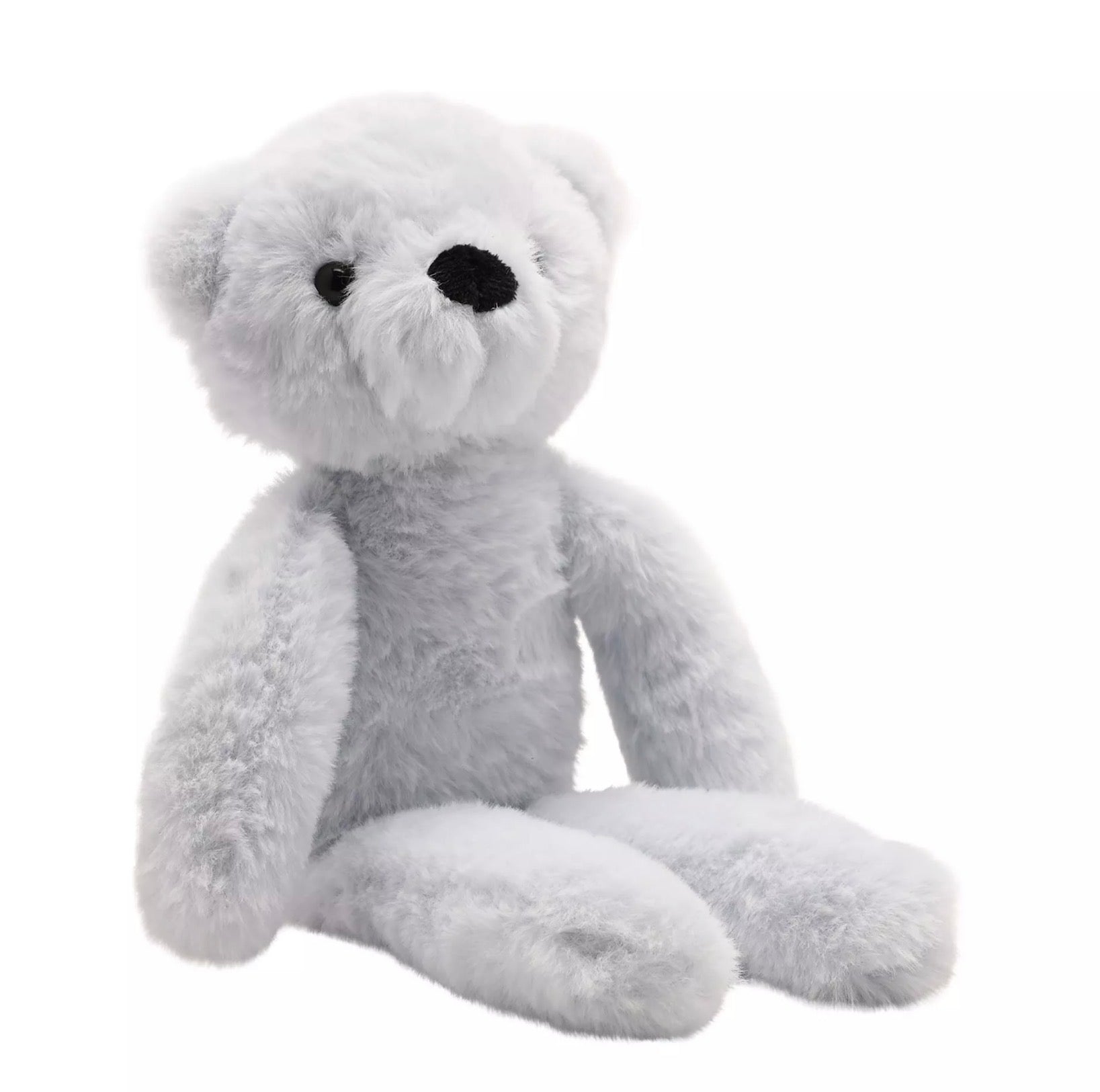 Softies Benny The Plush Long Leg Baby Blue Teddy Bear
