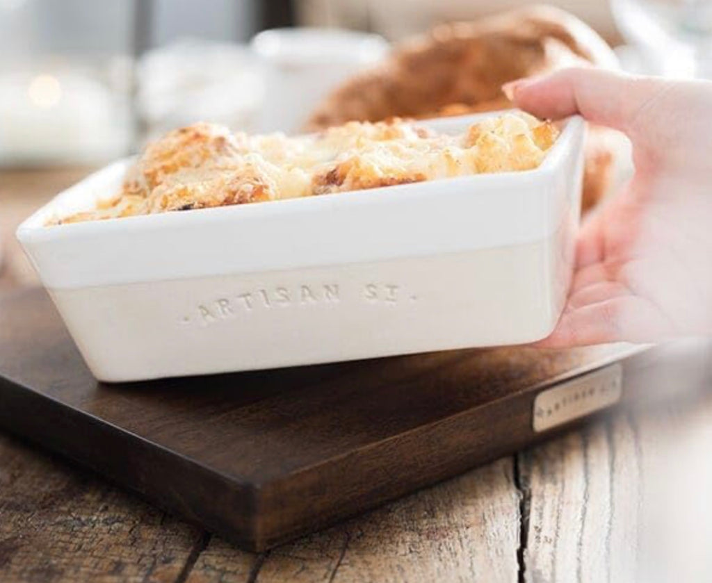 Artisan Street White 18cm Small Rectangular Roaster