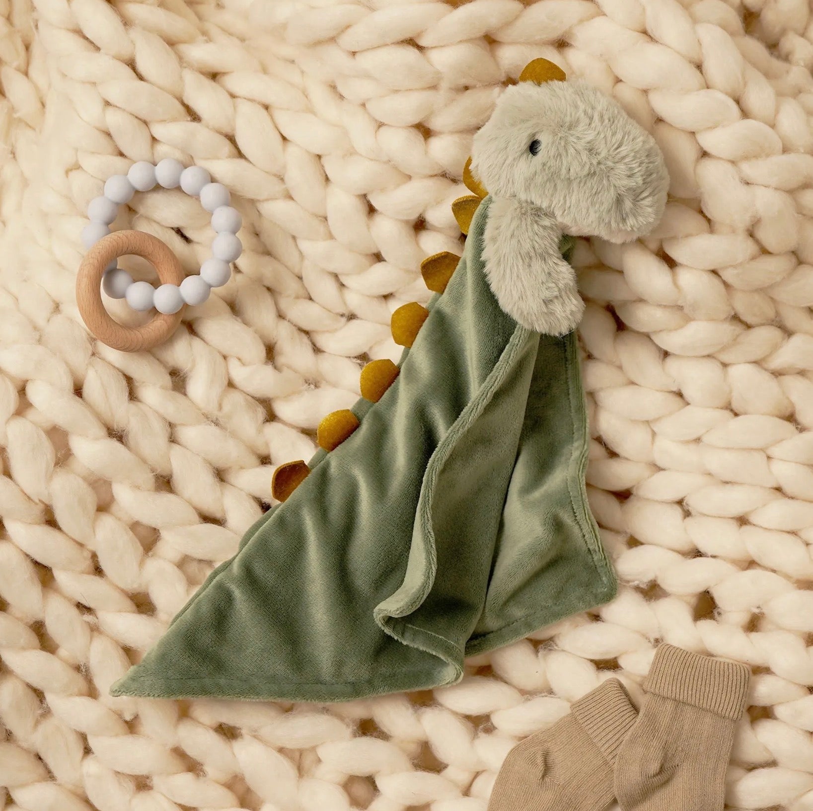 Softies Tommy The Plush T-Rex Baby Comforter