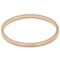 Olivia Burton RoseGold Classic Linear Hinge Bangle