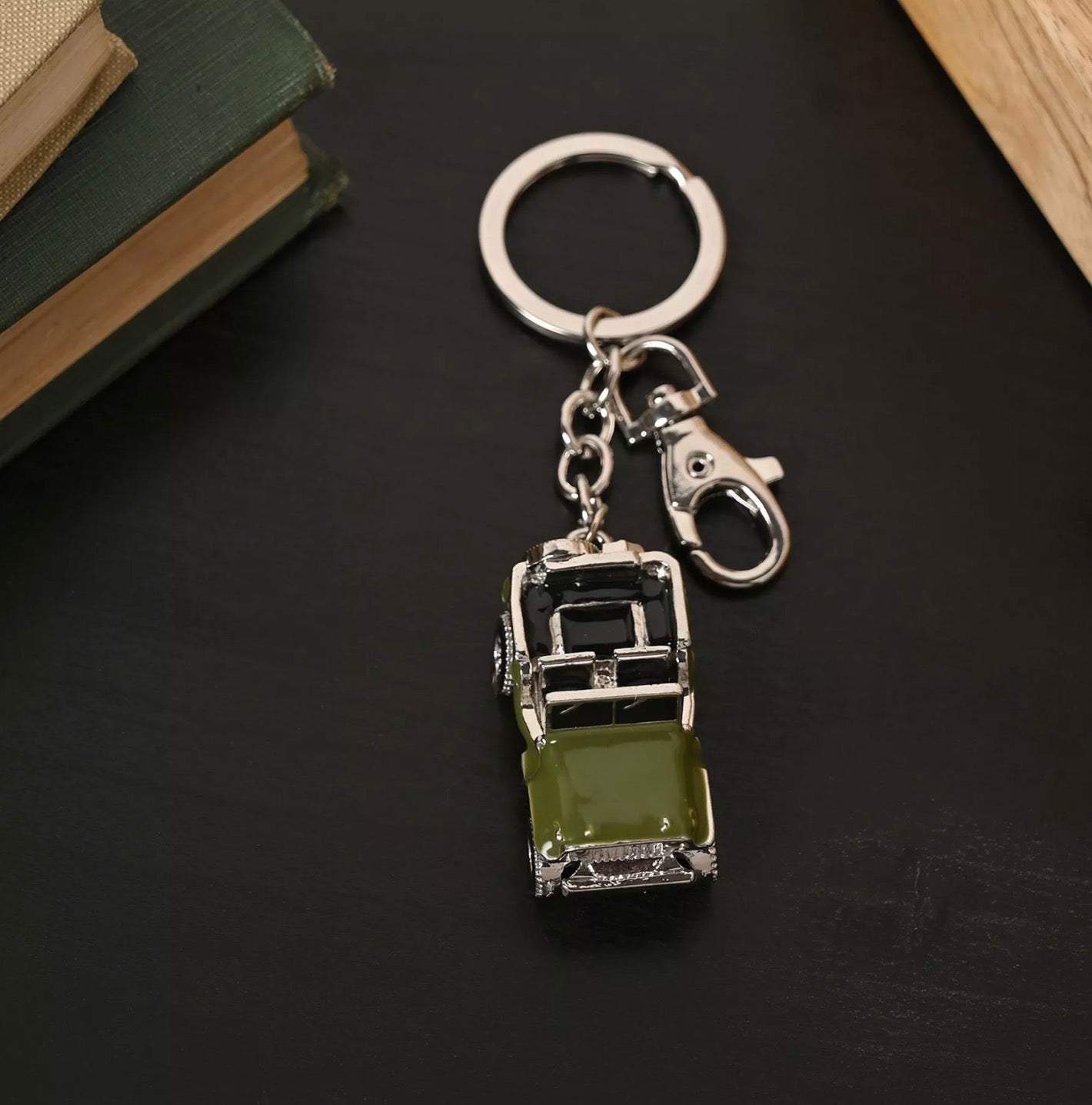 Hobbies By Harvey Keyring Green 4x4