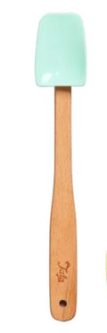 Tala Silicone Mini Spatula with Wooden Handle: Sage Green