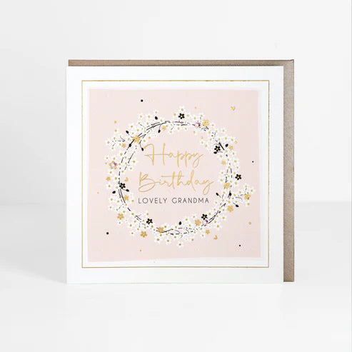 Belly Button Happy Birthday Lovely Grandma Greetings Card