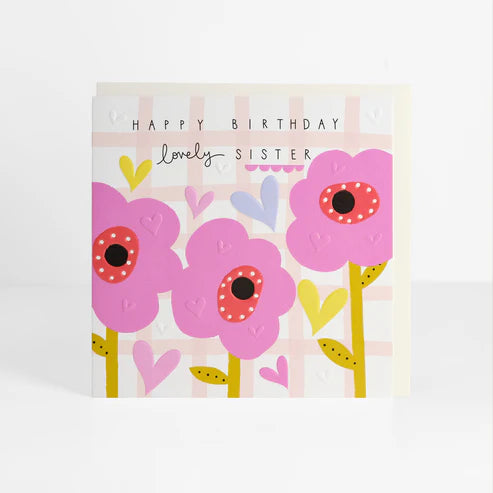 Belly Button Happy Birthday Lovely Sister Greetings Card