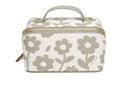 Alice Wheeler Pistachio Floral Mini Train Case