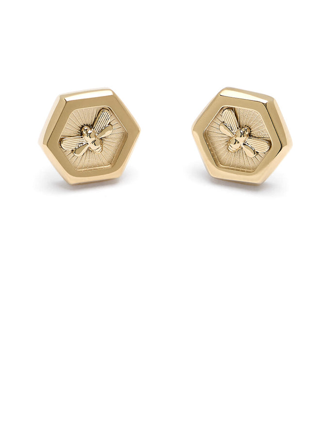 Olivia Burton Signature Minima Bee Gold Stud Earrings
