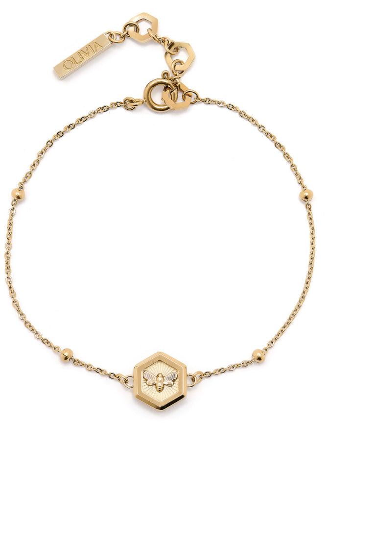 Olivia Burton Signature Minima Bee Bracelet