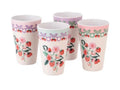 Cath Kidston Raspberry Set of 4 Melamine Tumblers