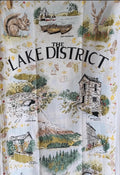Stowgreen Tea Towel Lake District White