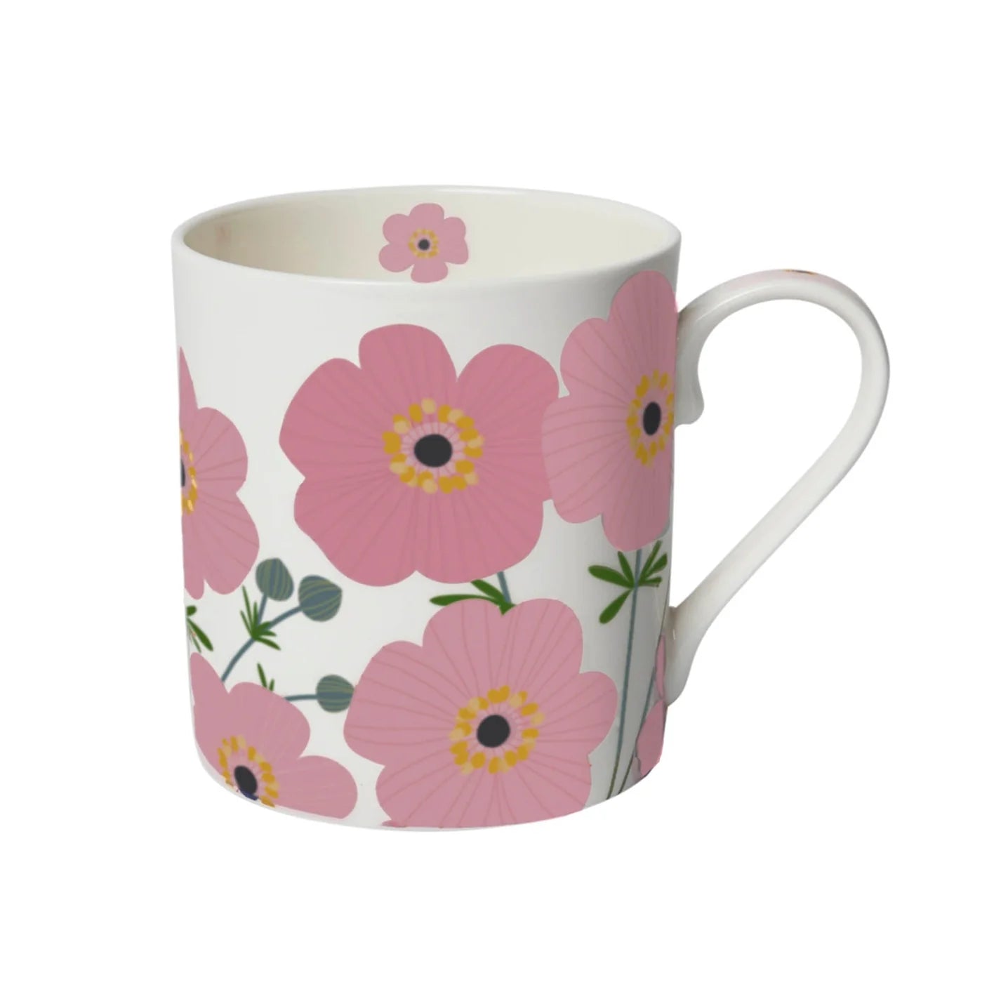 Belly Button Designs Mug Fine Bone China Pink Cosmos