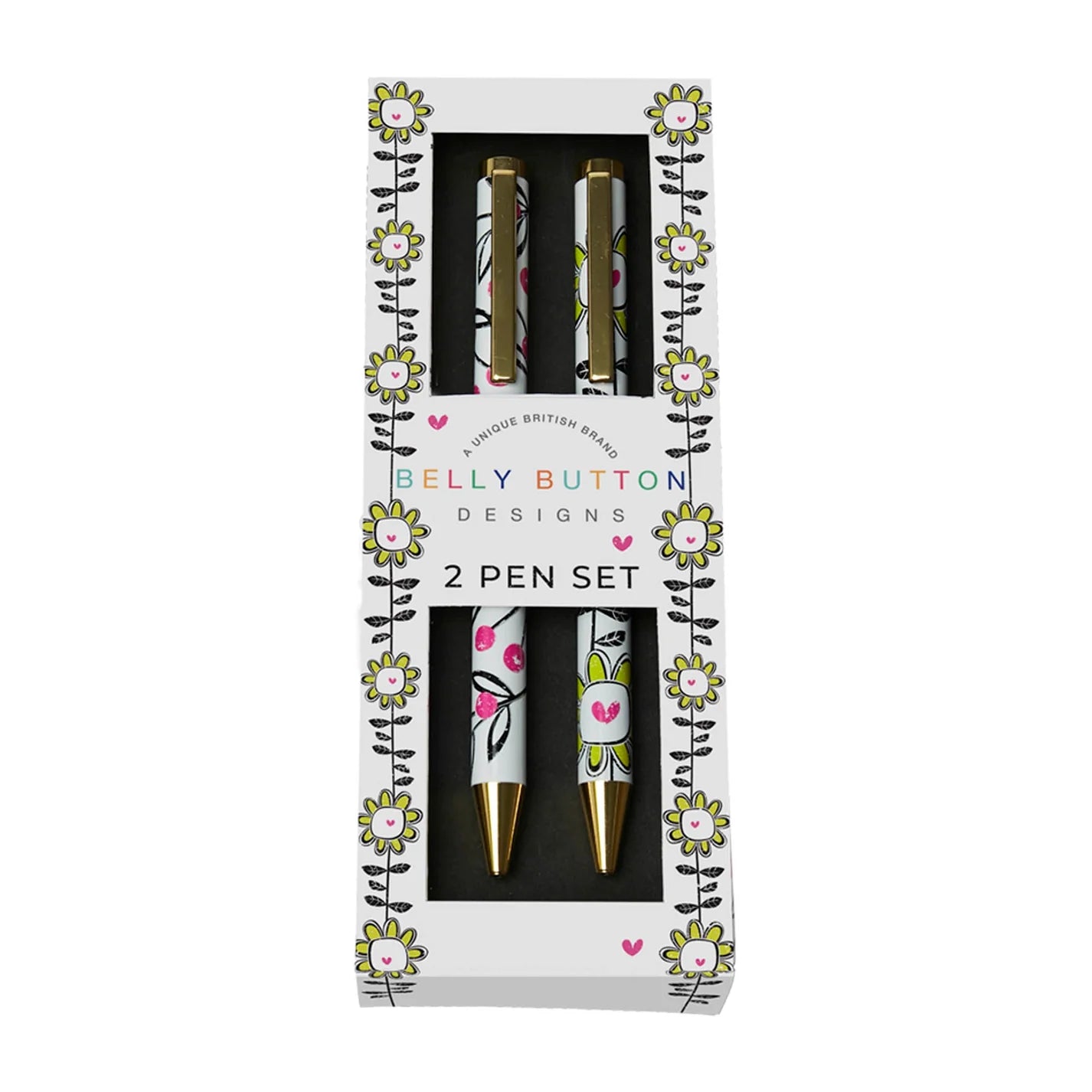 Belly Button Designs Sunflower Pen Set