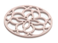 Zeal Mini Rose Silicone Heritage Circular Hot Mat Trivet, 13cm