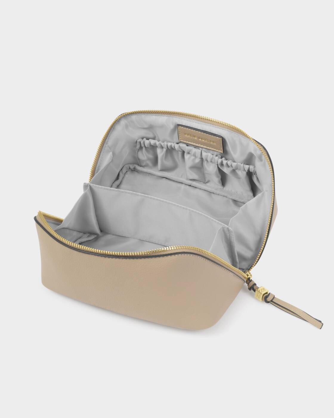 Katie Loxton Soho Medium Make Up/Wash Bag Light Taupe