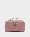 Katie Loxton Soho Medium Make Up/Wash Bag Deep Rose