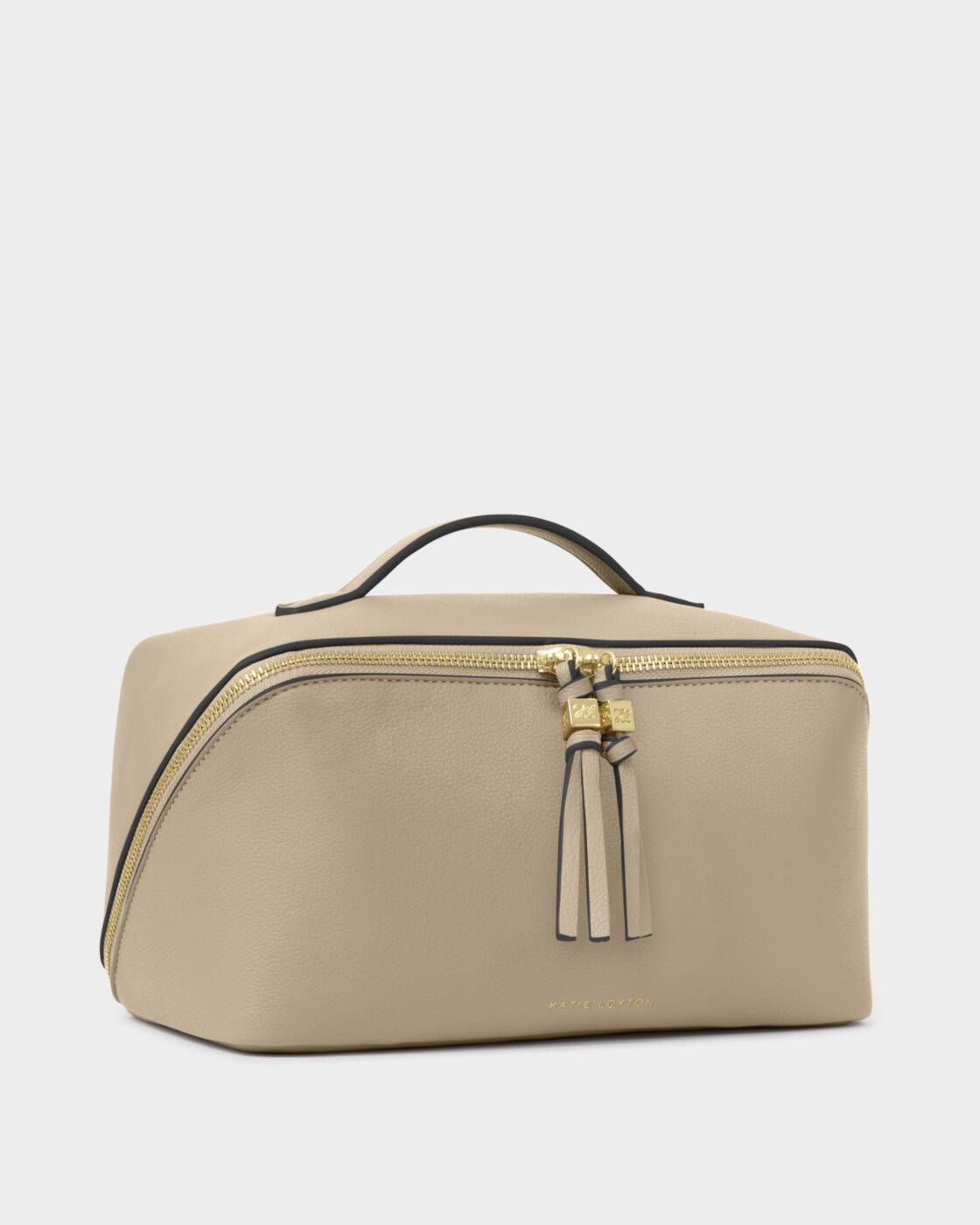 Katie Loxton Soho Large Make Up/Wash Bag Light Taupe
