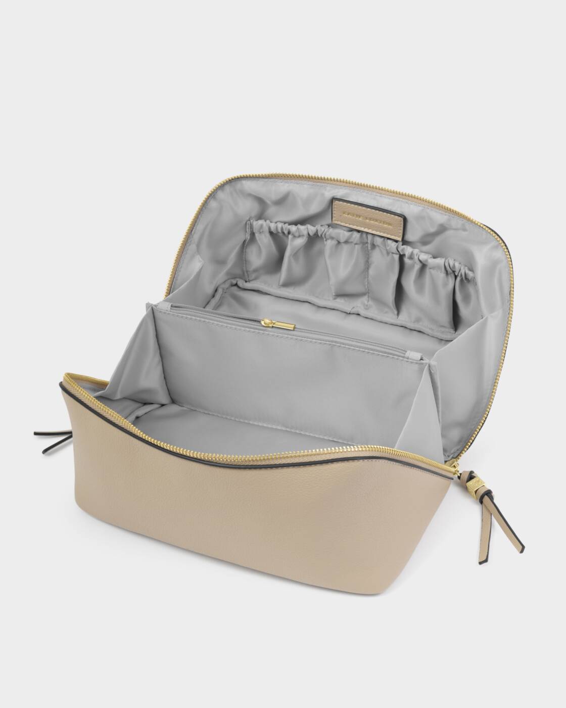 Katie Loxton Soho Large Make Up/Wash Bag Light Taupe