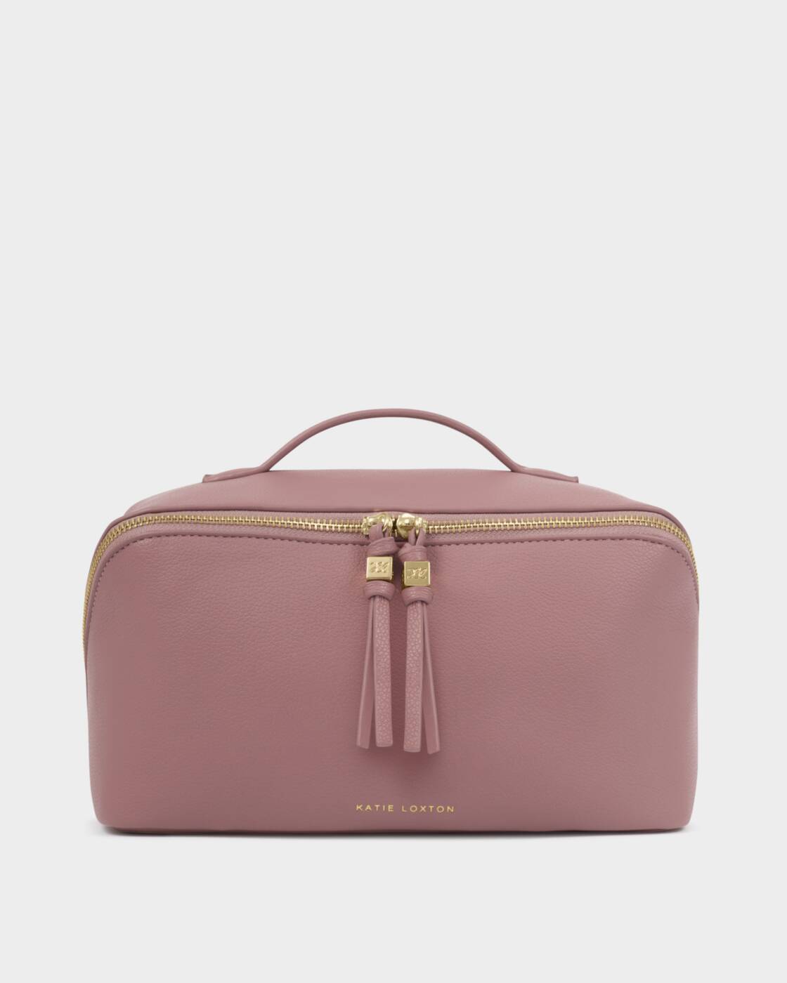 Katie Loxton Soho Large Make Up/Wash Bag Deep Rose