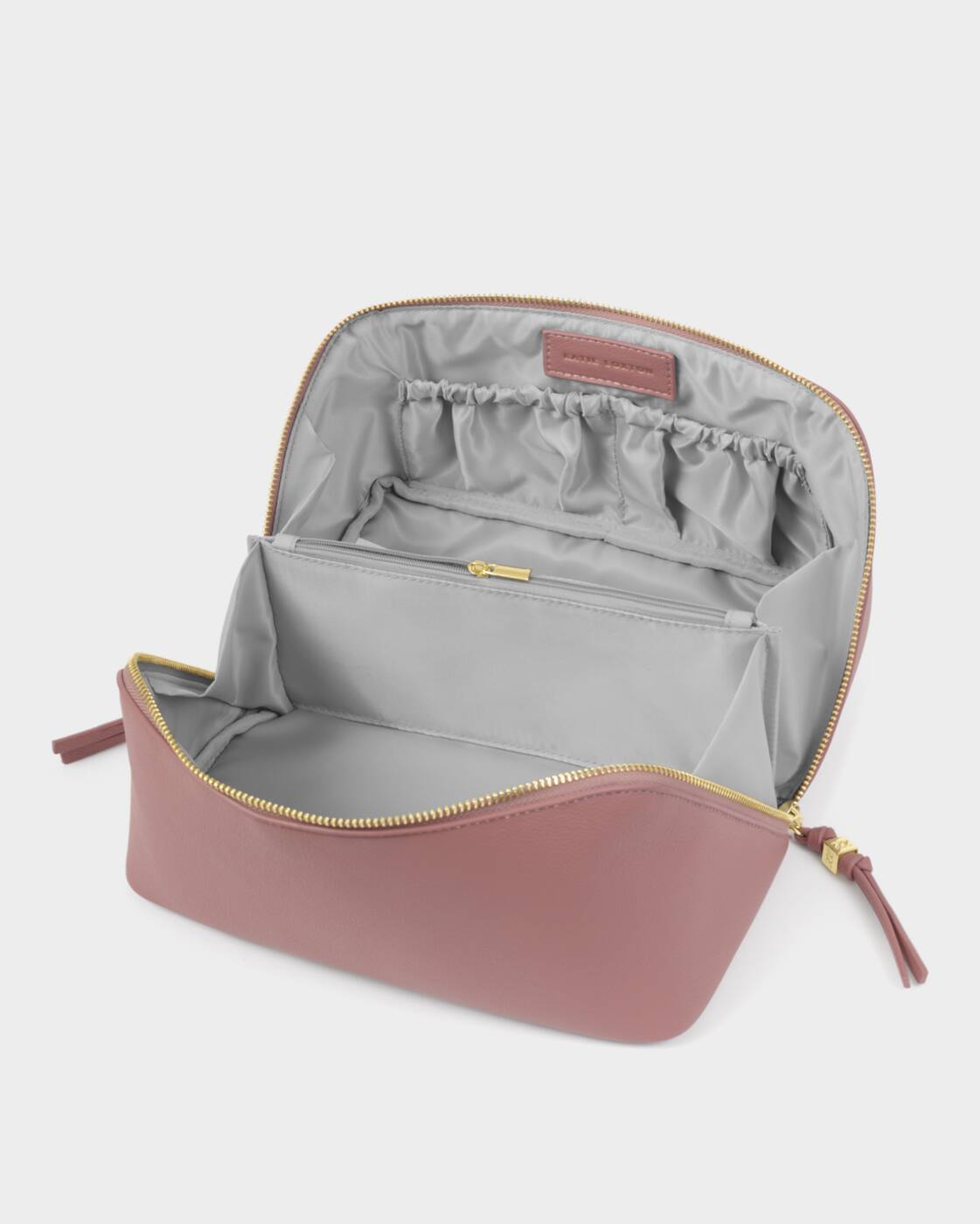 Katie Loxton Soho Large Make Up/Wash Bag Deep Rose