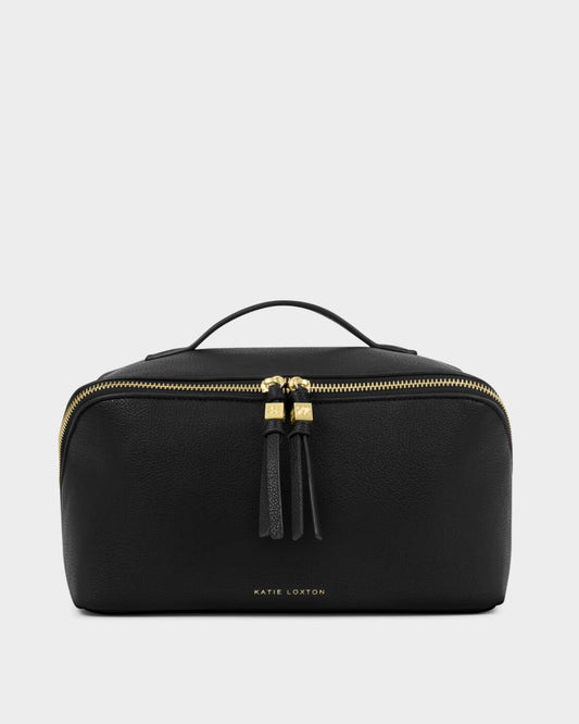 Katie Loxton Soho Large Make Up/Wash Bag Black