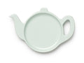 Zeal Teapot Shaped Melamine Sage Green Tea Bag Tidy