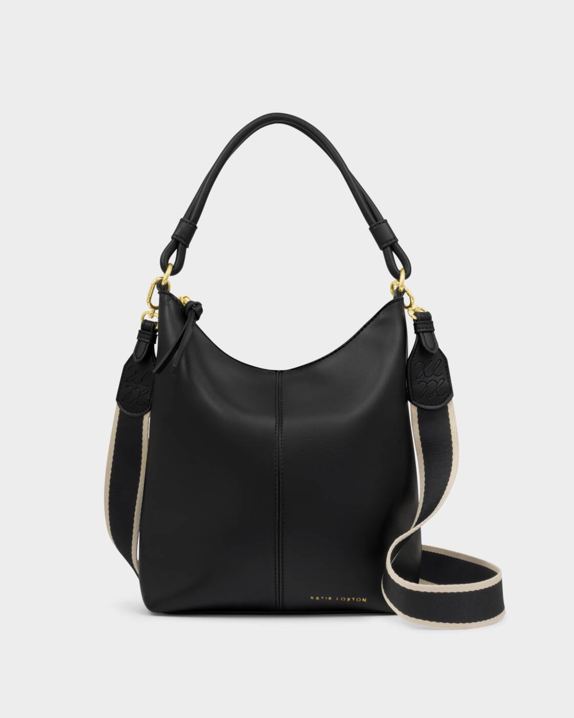 Katie Loxton Hallie Satchel Bag Black