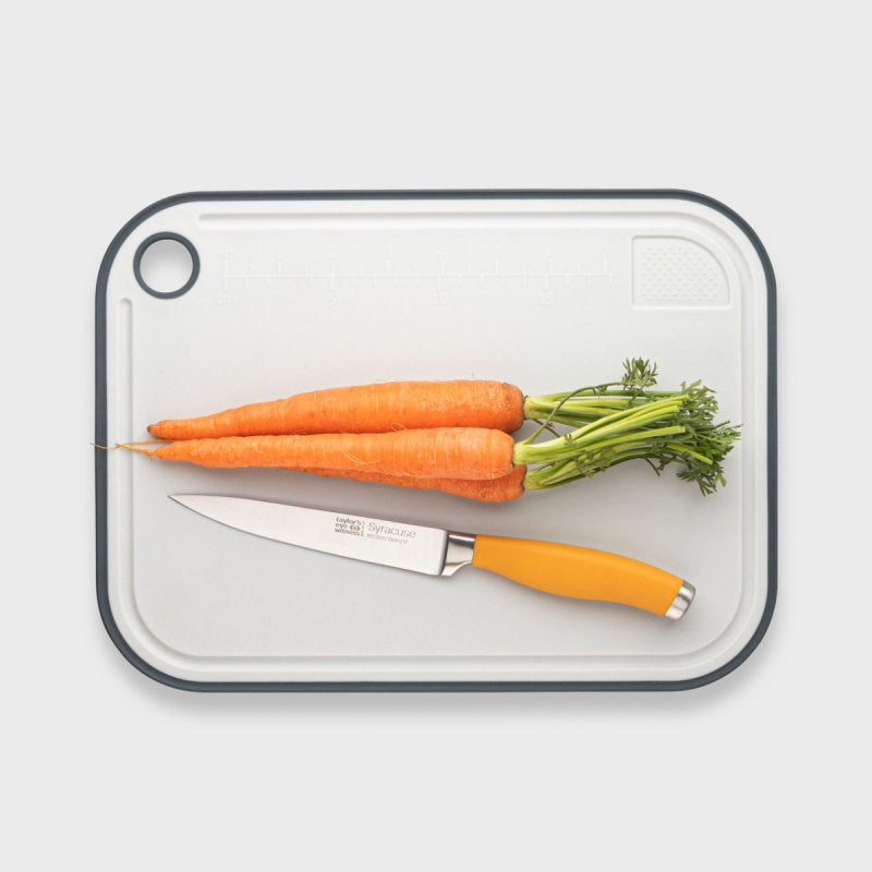 Taylor’s Eye Witness Cutting Board Double Sided Non Slip Platinum Grey