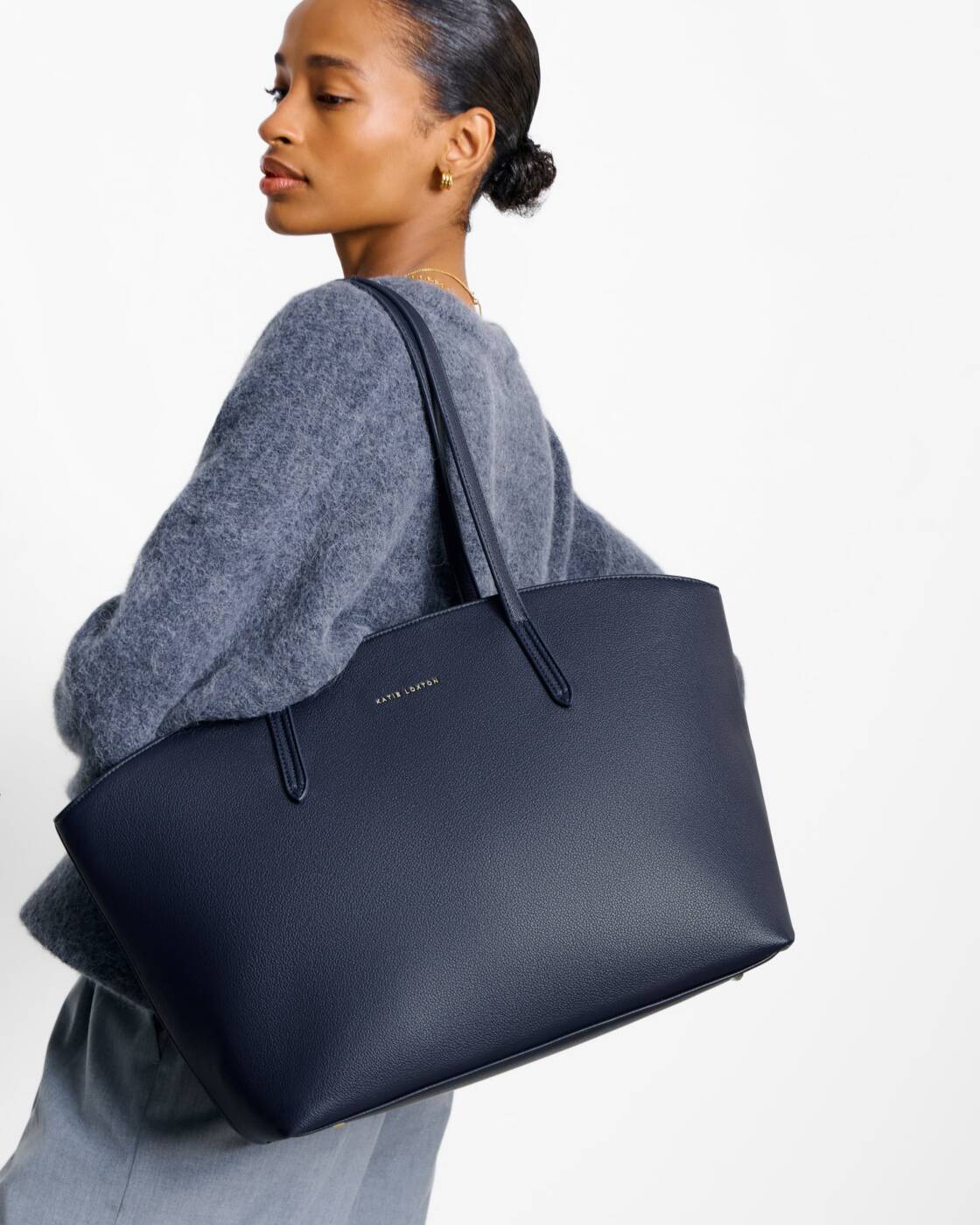 Katie Loxton Harlyn Work Tote Bag Navy