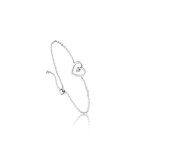 Clogau Silver Heart Tree Of Life Bracelet