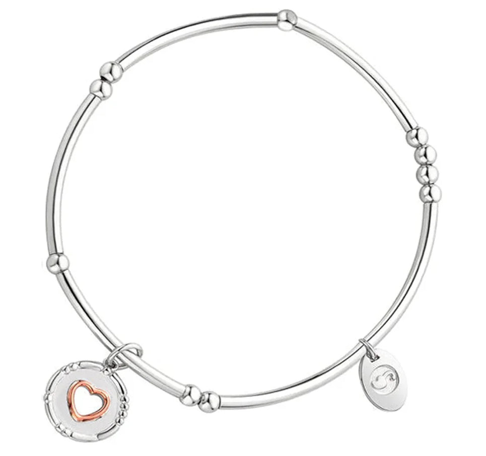 Clogau Silver Affinity Bead Cariad Bracelet
