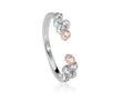 Clogau Silver Celebration Stacking Ring Size O