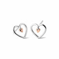 Clogau Tree of Life® Sterling Silver Heart Stud Earrings