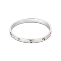Clogau Insignia Sterling Silver Bangle
