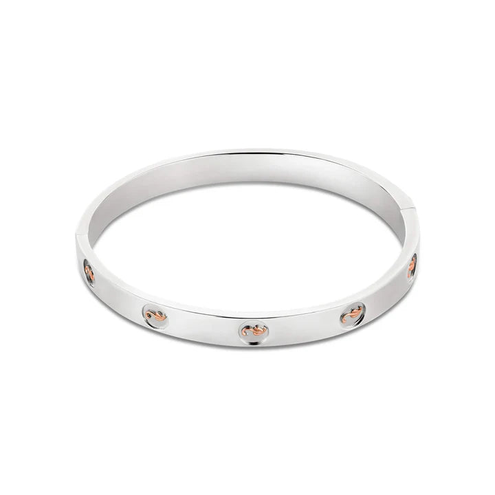 Clogau Insignia Sterling Silver Bangle