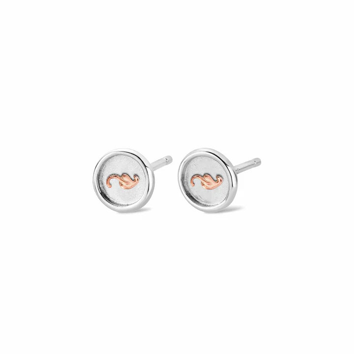 Clogau Insignia Sterling Silver Stud Earrings