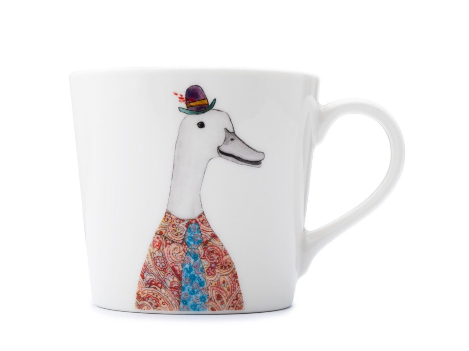 Mikasa Tipperleyhill Duck Print Fine China Mug,380ML