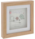 Pebble Glass Square Plaque Baby Girl