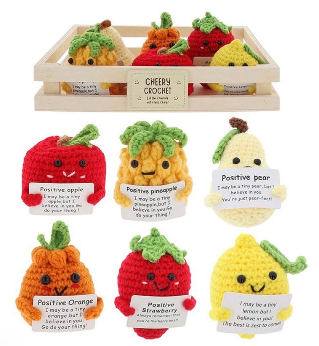Cheery Crochet Fruit