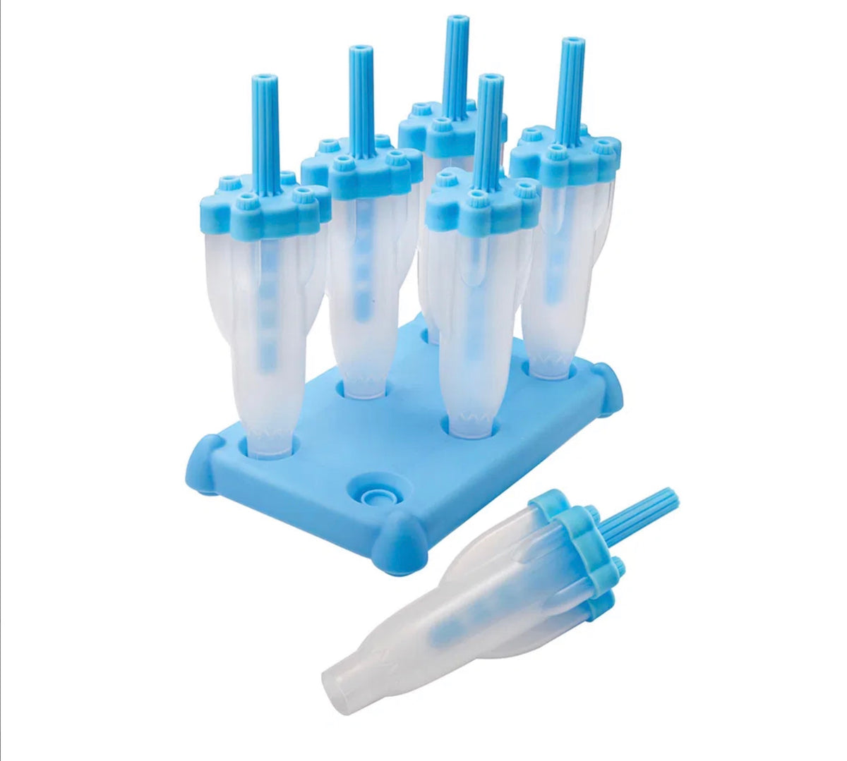Eddingtons Set Of 6 Rocket Pop Ice Lolly Moulds