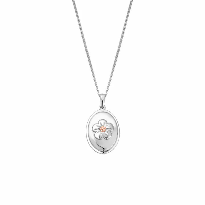 Clogau Nature's Wonder Sterling Silver Forget-Me-Not Pendant