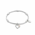 Clogau Past Present Future® Sterling Silver Heart Affinity Bracelet with Topaz