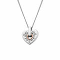 Clogau Cariad Sterling Silver Sparkle Pendant with Topaz