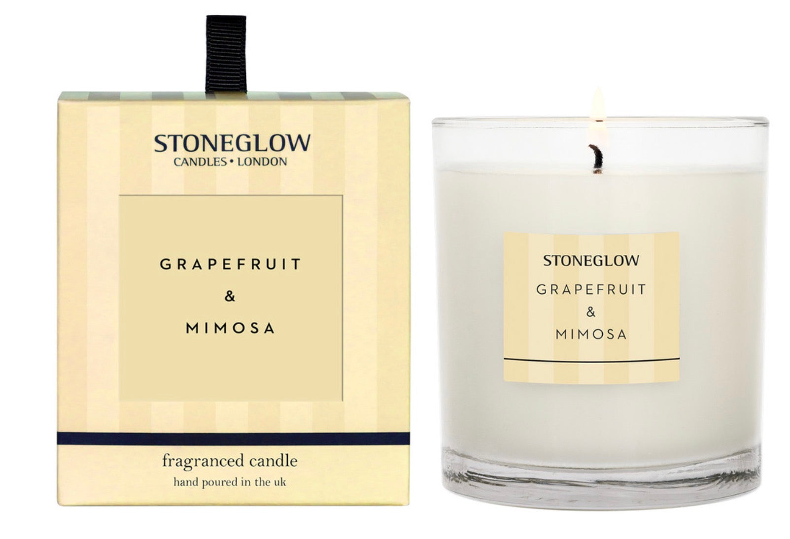 Stoneglow Modern Classics - Grapefruit & Mimosa Scented Candles Boxed Tumbler