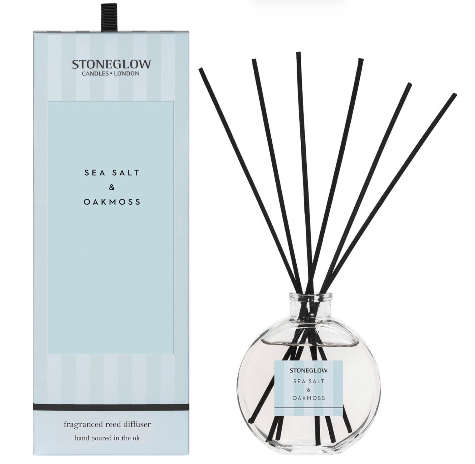 Stoneglow Modern Classics Sea Salt & Oakmoss Scented Reed Diffuser 120ml