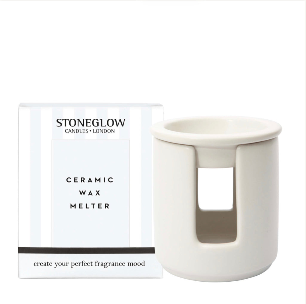 Stoneglow Modern Classics - Ceramic Wax Melter White (90 x 100mm)